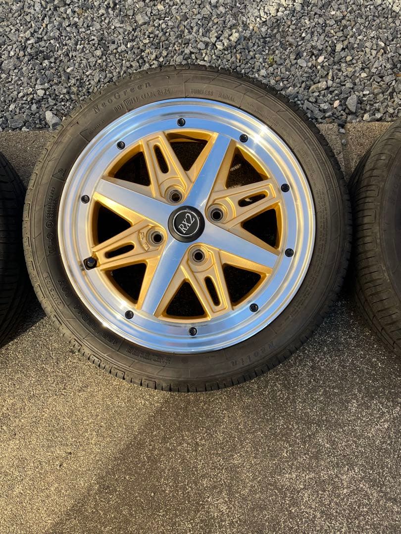 155/55R14 タイヤホイールセット