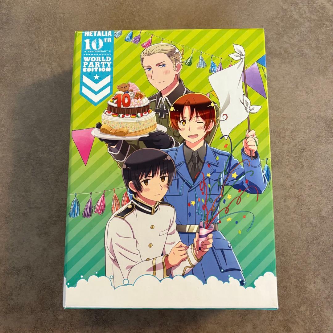 と*ー様 ヘタリア 10周年記念コレクション DVD BOX 北米版 1～6期＋