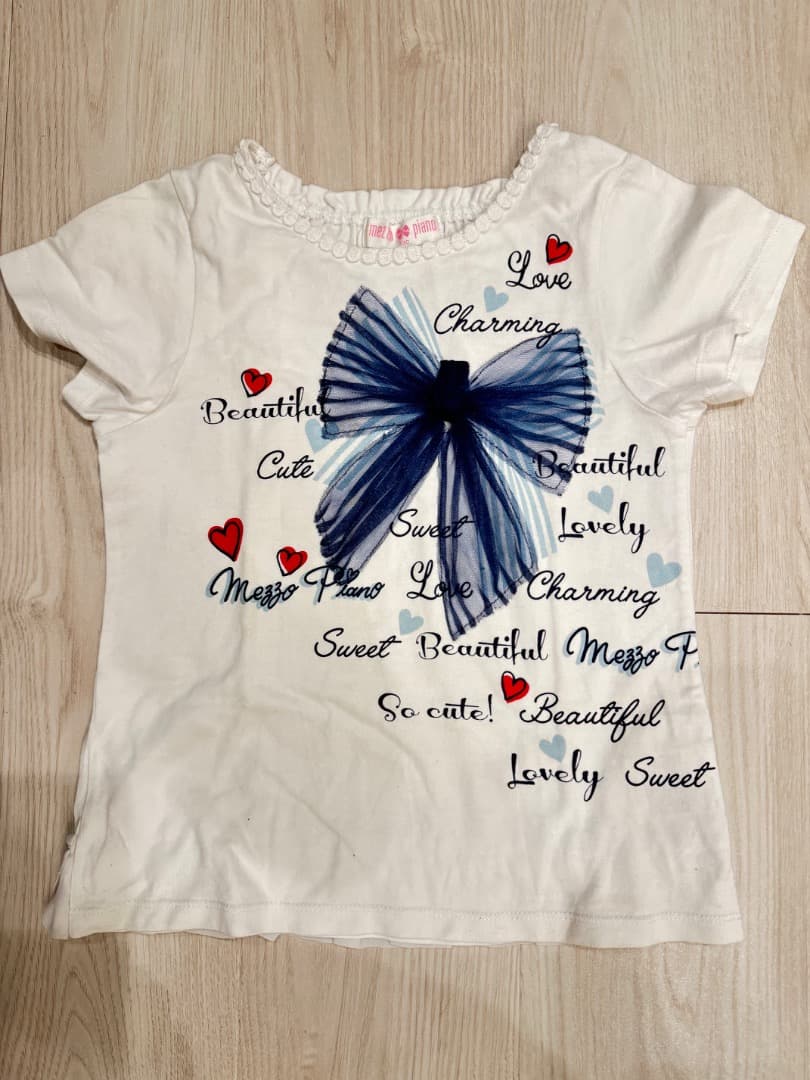 mezzo piano、サイズ130cm、夏服+水着セット