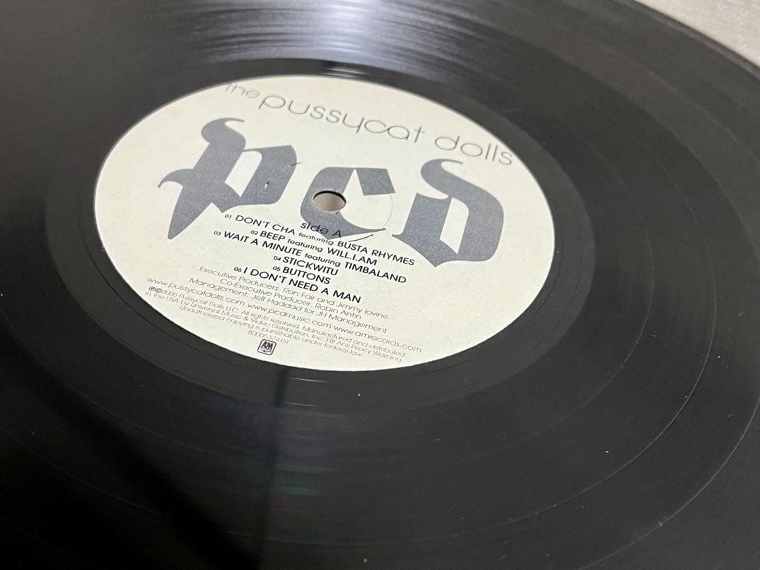 the pussycat dolls PCD レコード　12インチ