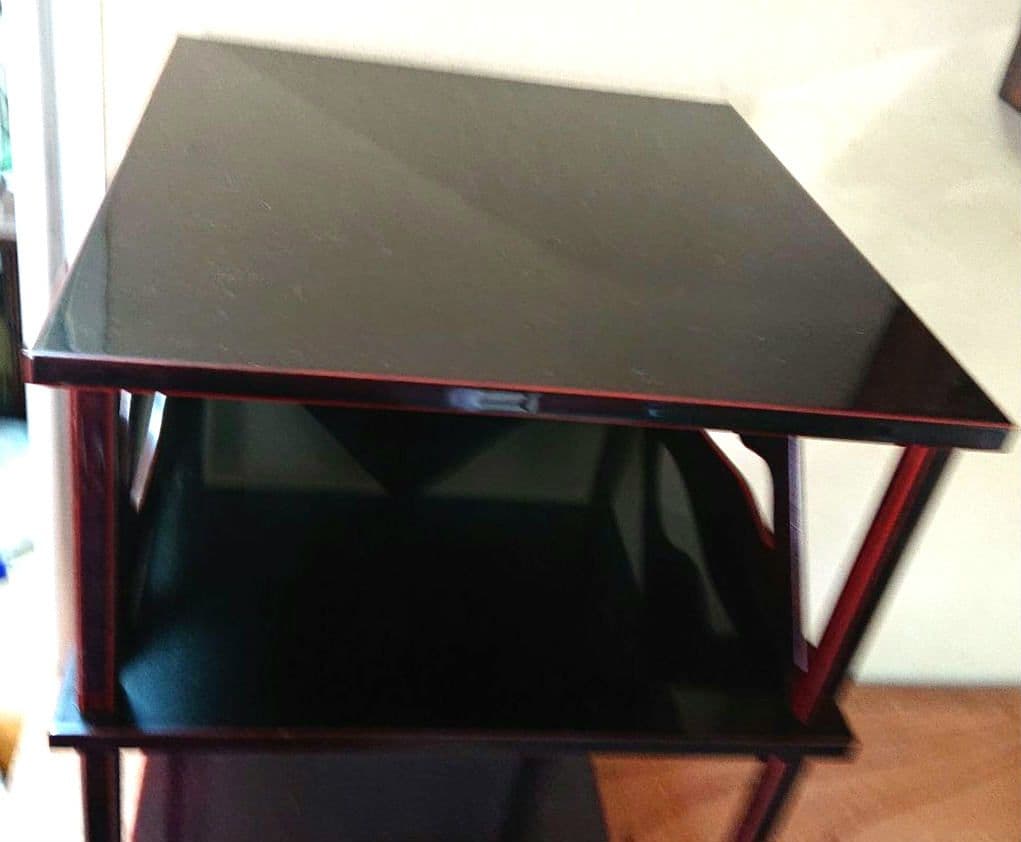 茶道具輪島塗二重棚