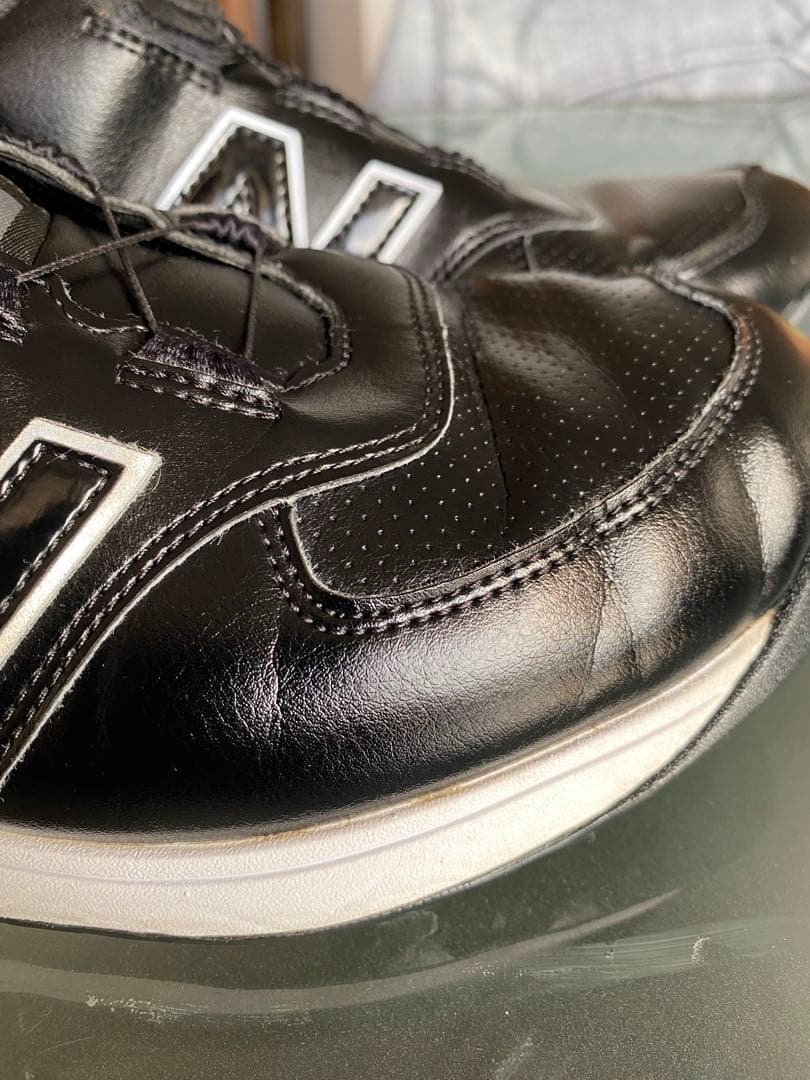 も*か様 ニューバランス スパイクレス シューズ 574 BOAブラック 中古美