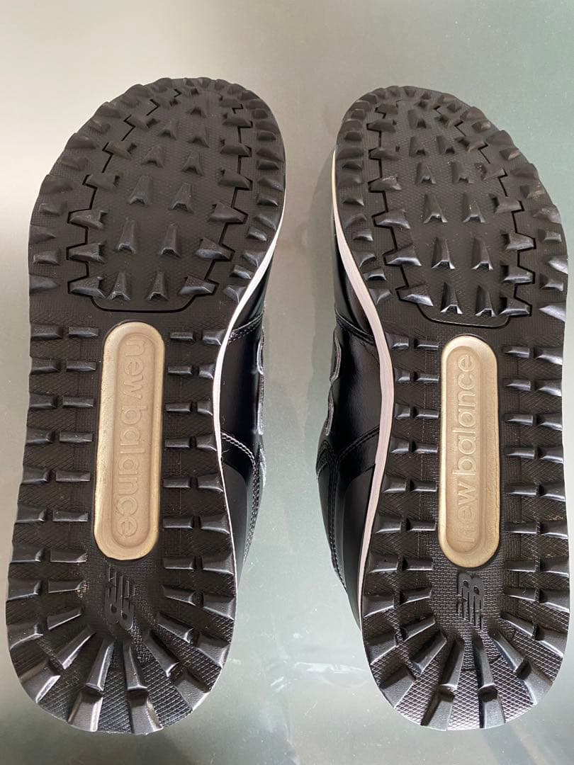 も*か様 ニューバランス スパイクレス シューズ 574 BOAブラック 中古美