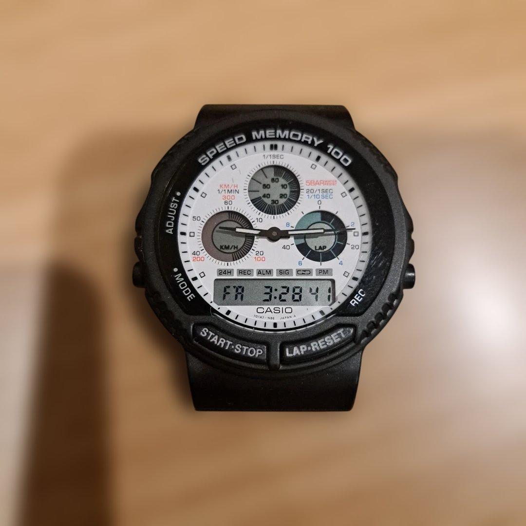 激レア　CASIO　カシオ　スピードメモリー100　AW-20　ヴィンテージ