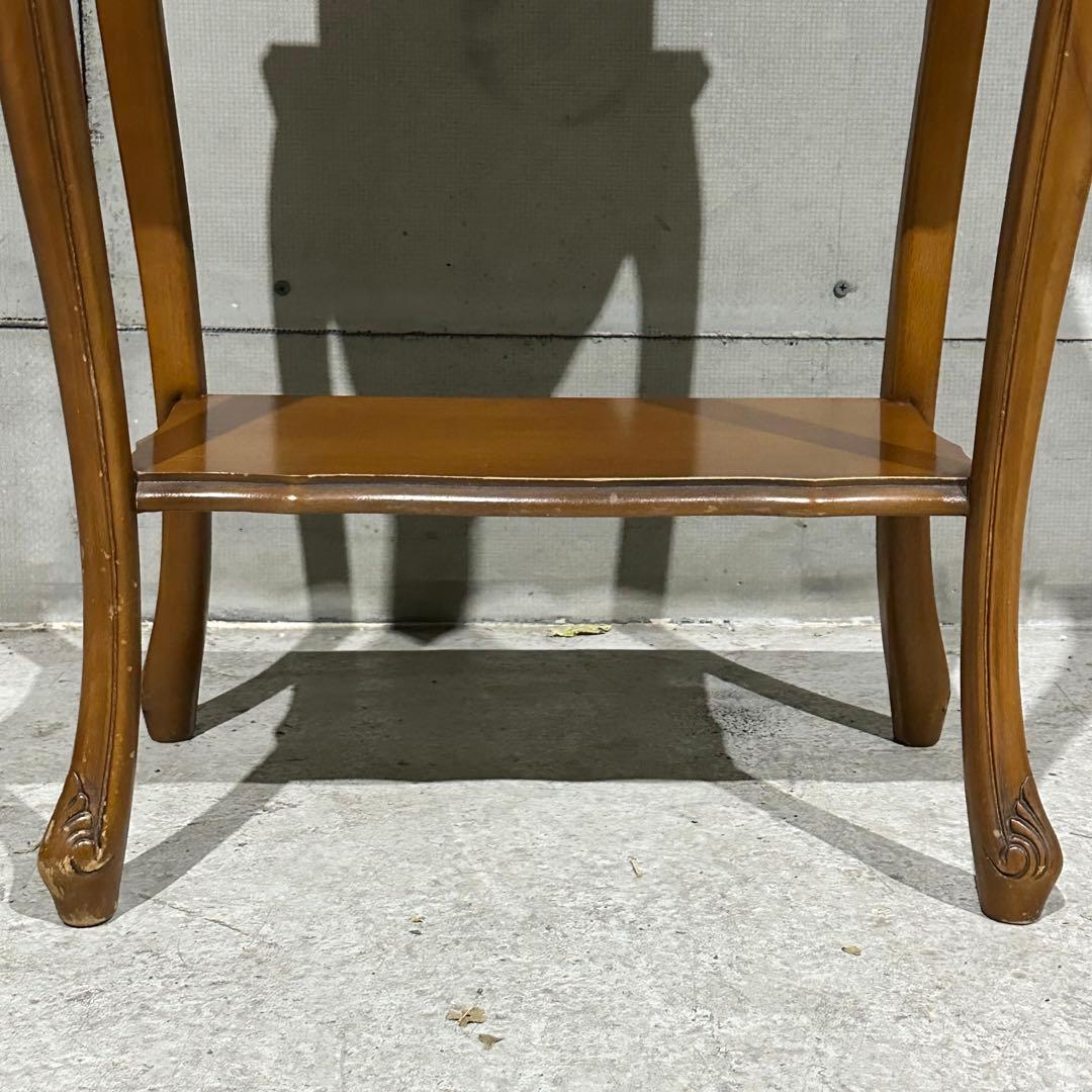 ✦80s✦ロココ調 アンティーク コンソールテーブル サイドテーブル 電話台