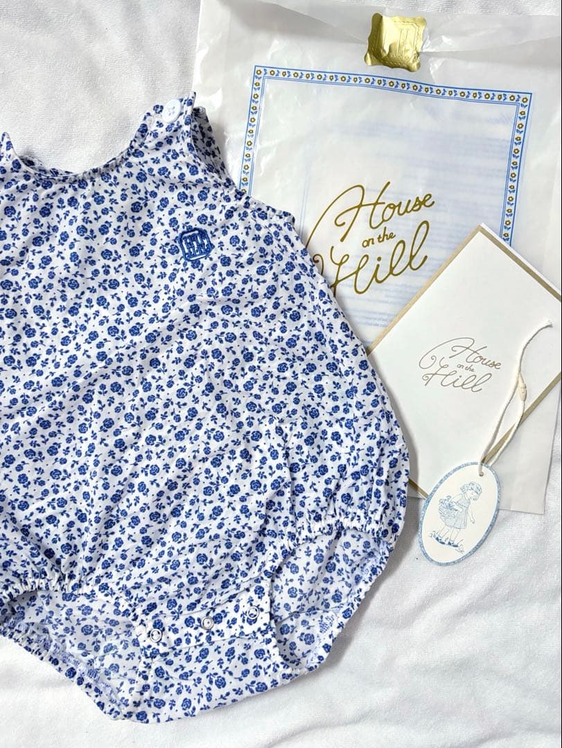 House on the Hil(Flower)ロンパース、60センチ