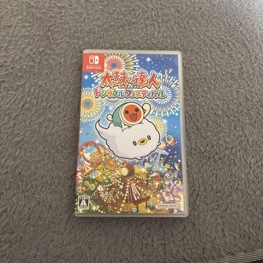 Nintendo Switch 太鼓の達人ドンダフルフェスティバル　太鼓とバチ