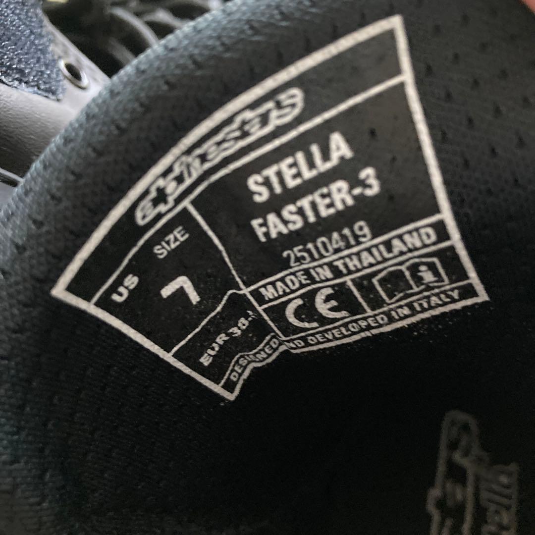 Alpinestars ブラック ハイカットシューズ　美品