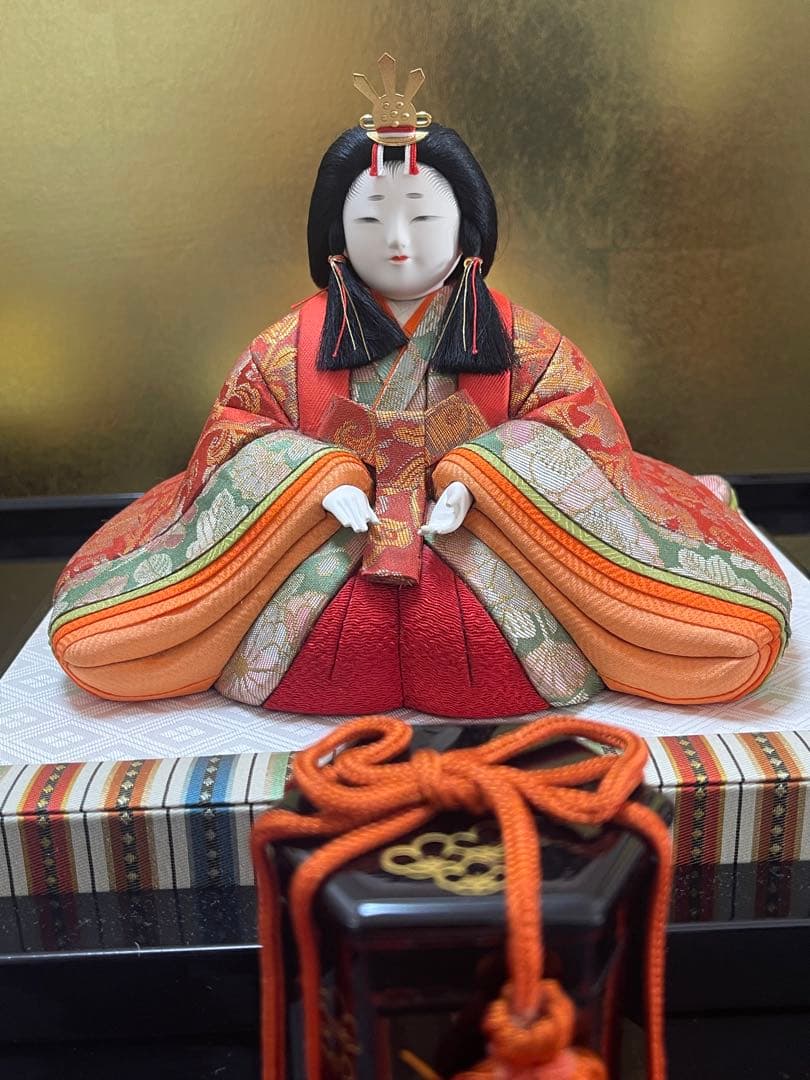 原米州　雛人形セット　人間国宝