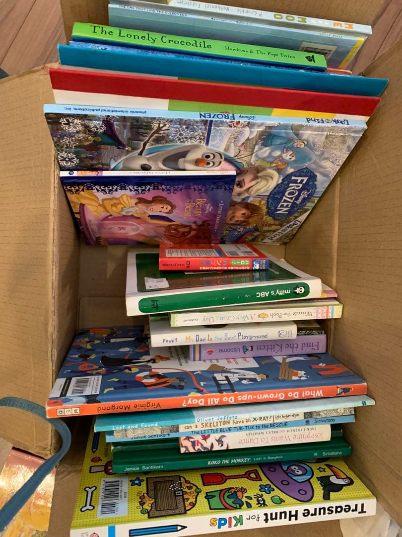 英語の絵本たくさん