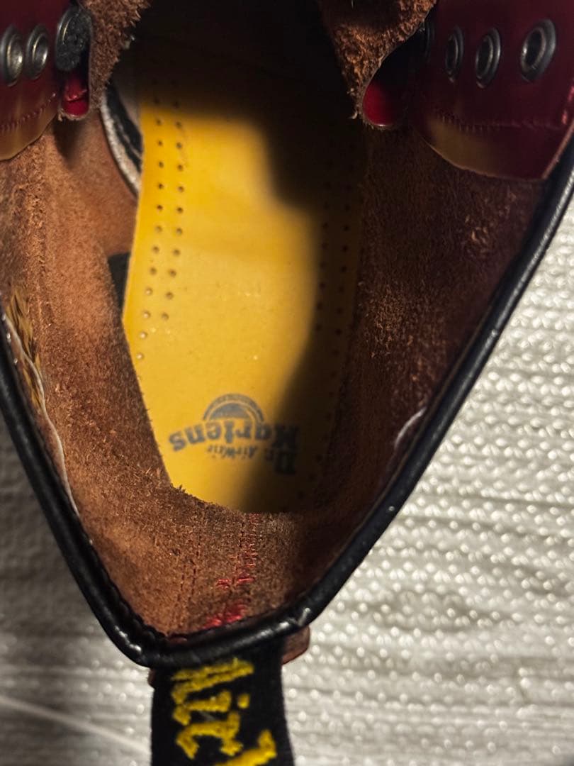 ドクターマーチン 8ホールブーツ チェリーレッド UK7