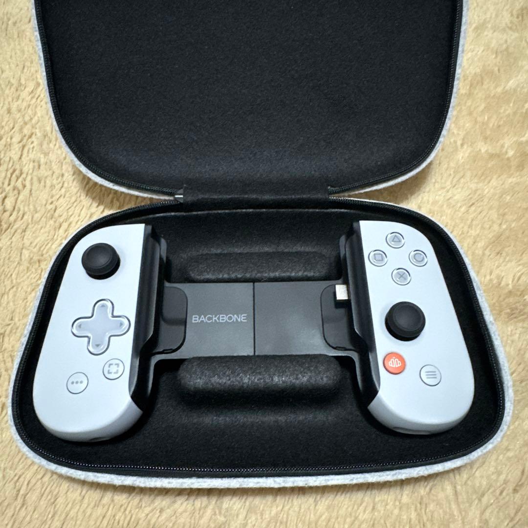 【週末限定値下】Backbone One ゲームコントローラー グレー/ホワイト
