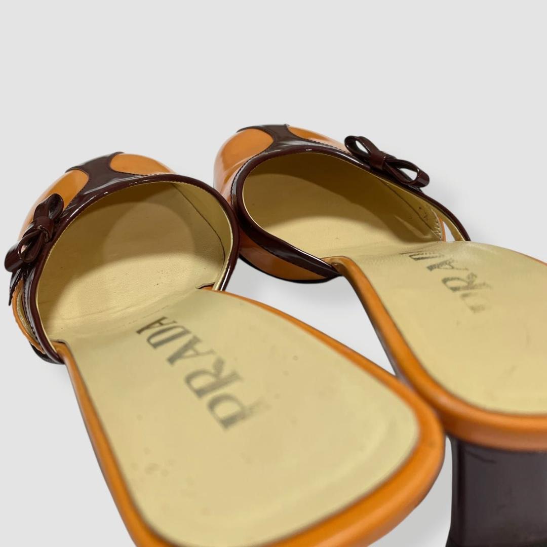 靴 Archive prada patent leather mules 36.5