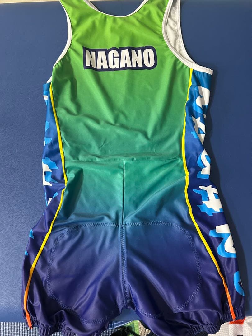 NAGANO ローイングスーツジャージセット キャップ付き