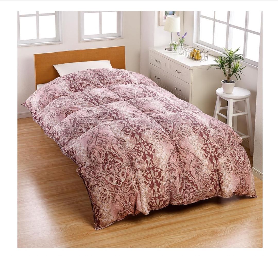 [昭和西川]羽毛ふとん日本製フランス産ホワイトダックダウン90％