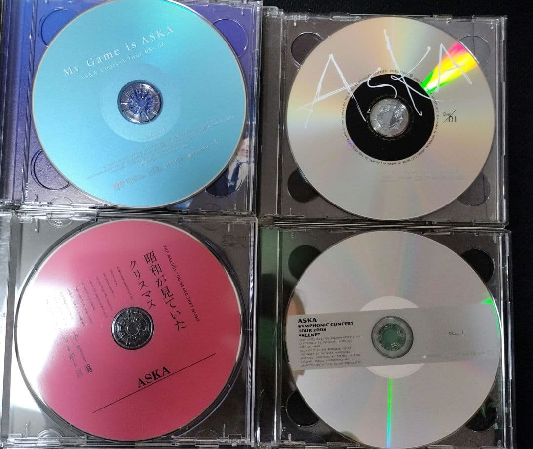 ASKA DVD 4枚セット
