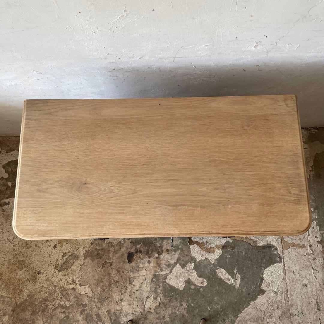 ビンテージ ドロワーコンソールキャビネット 剥離