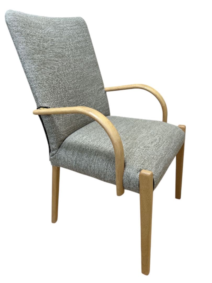 【極美品】ニトリ Nコレクション C-10 ダイニングチェア 肘付き ナチュラル