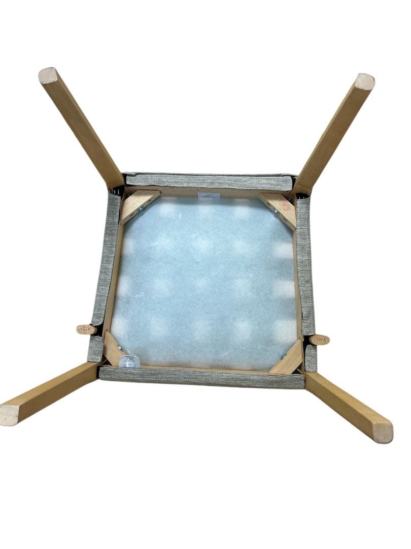 【極美品】ニトリ Nコレクション C-10 ダイニングチェア 肘付き ナチュラル