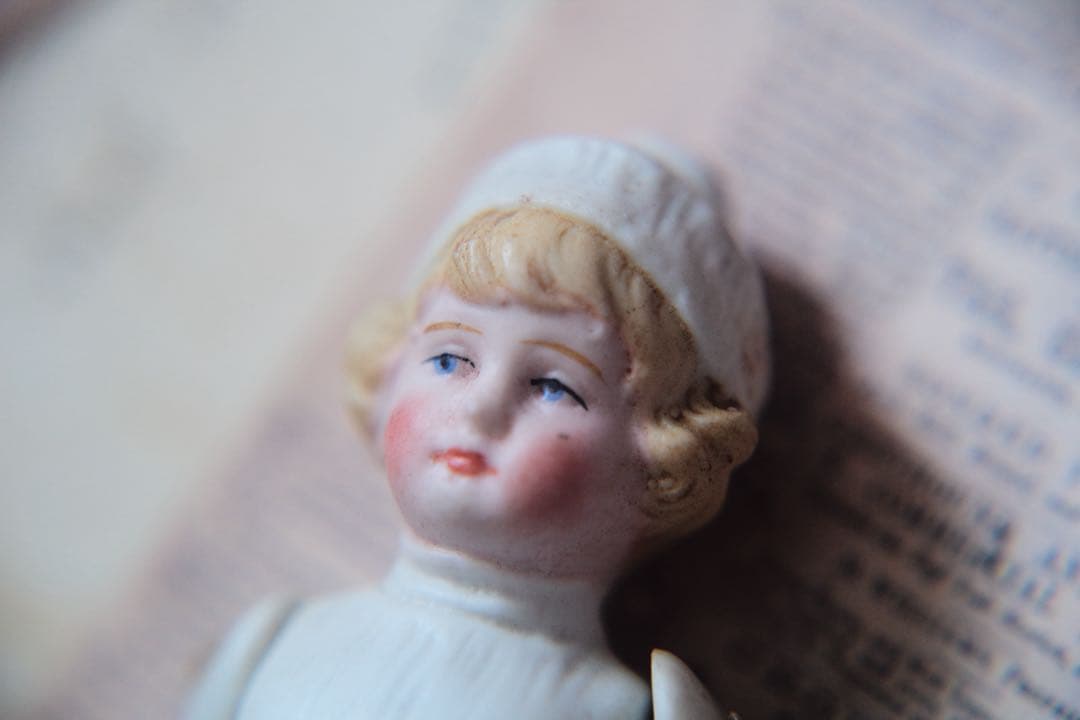 アンティーク ビスクドール オールビスク ミニョネット