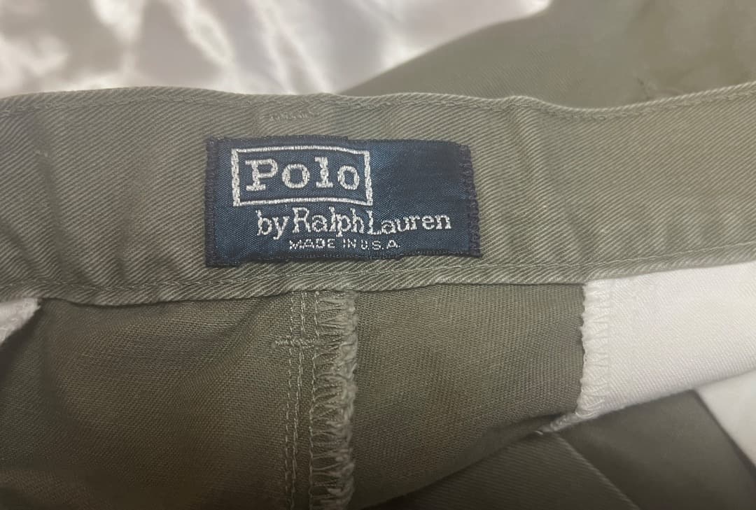 ポロラルフローレン　メンズチノパン　POLO CHINO 希少U.S.A.製