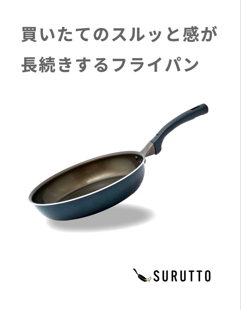 SURUTTO フライパン大小セット　おまけつき