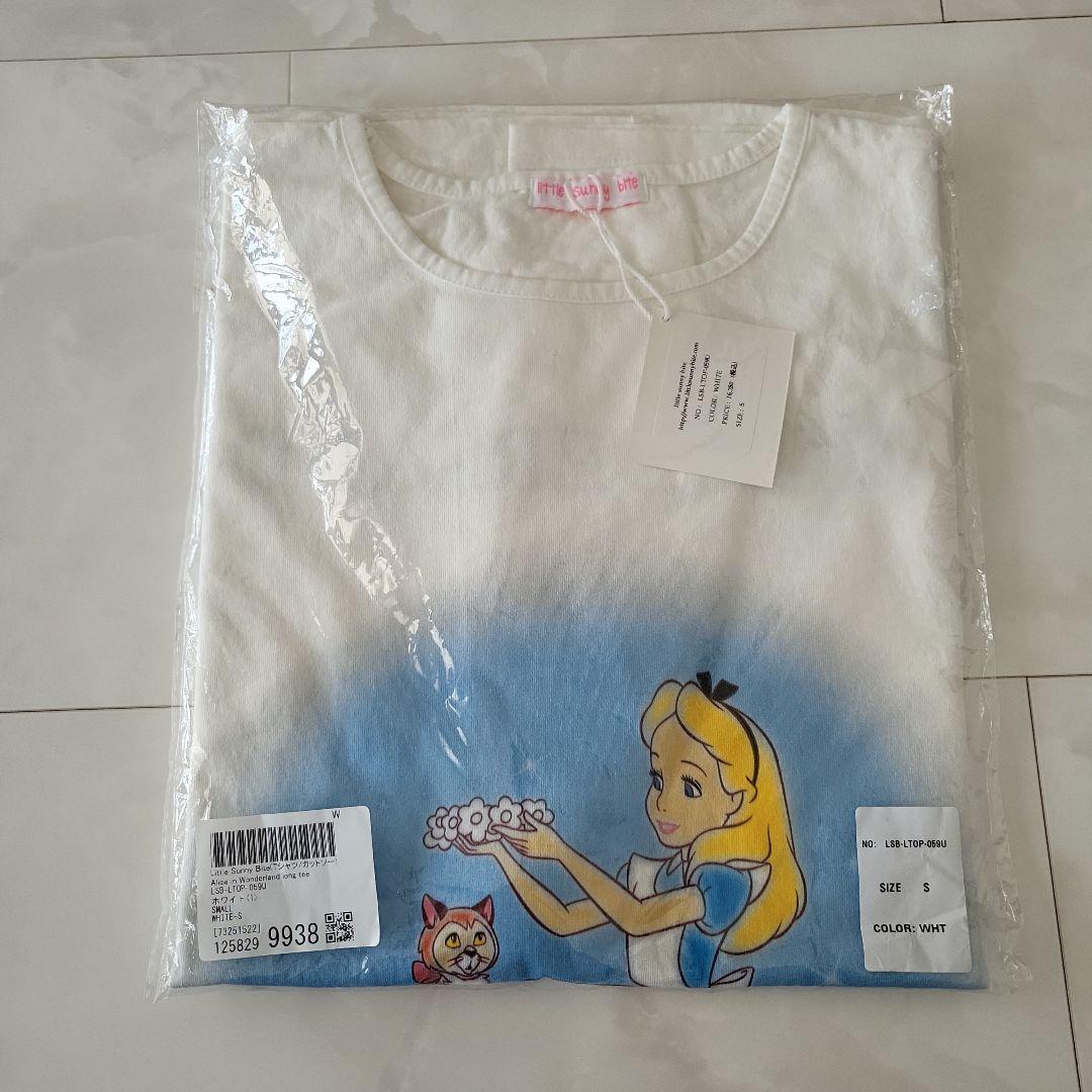 ■新品■Disney×little sunny bite コラボ アリスロンT