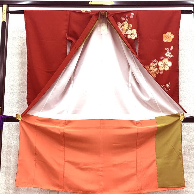 501ag67■七五三 卒園式 六歳 七歳 着物&袴&長襦袢 未使用品■美品