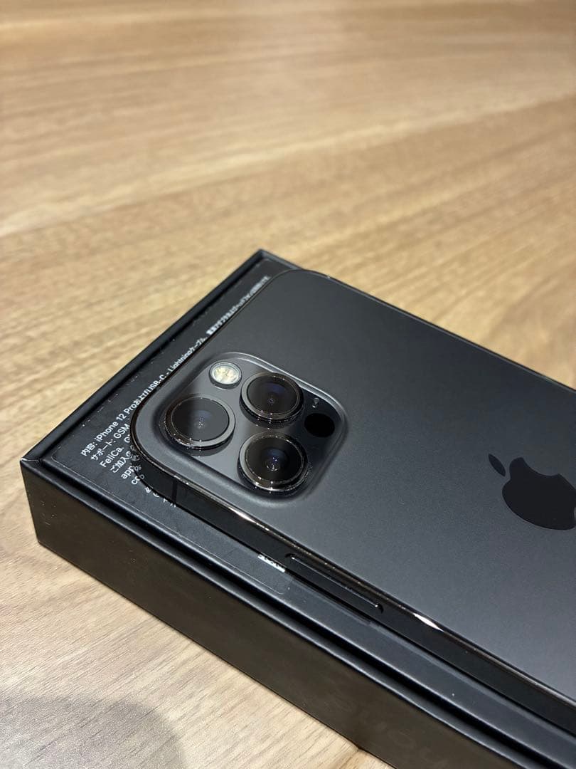 iPhone12pro 128gb グラファイト 美品 SIMフリー