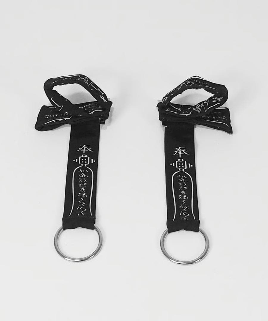 《キョンシーお札リボンクリップ》BLACK