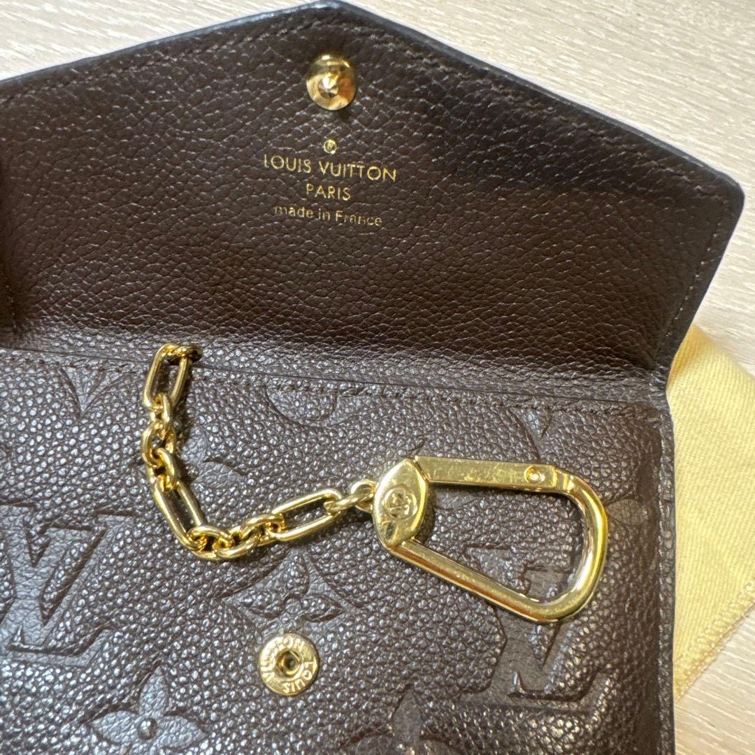 れ*ん様 ルイヴィトン LVポシェット クレ アンプラント ブラウン 小銭入れ