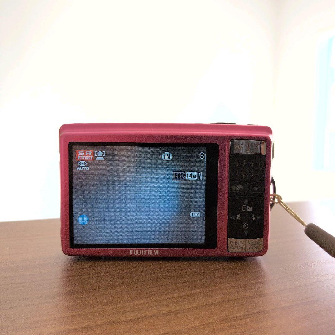 FinePix Z80 動作確認済 ピンク バッテリー 充電器 FUJIFILM
