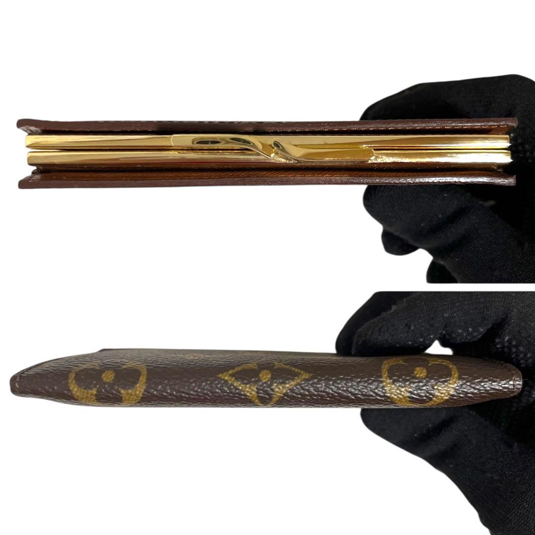 希少　ルイヴィトン　モノグラム　がま口財布　ケース　小銭入れ　USA限定