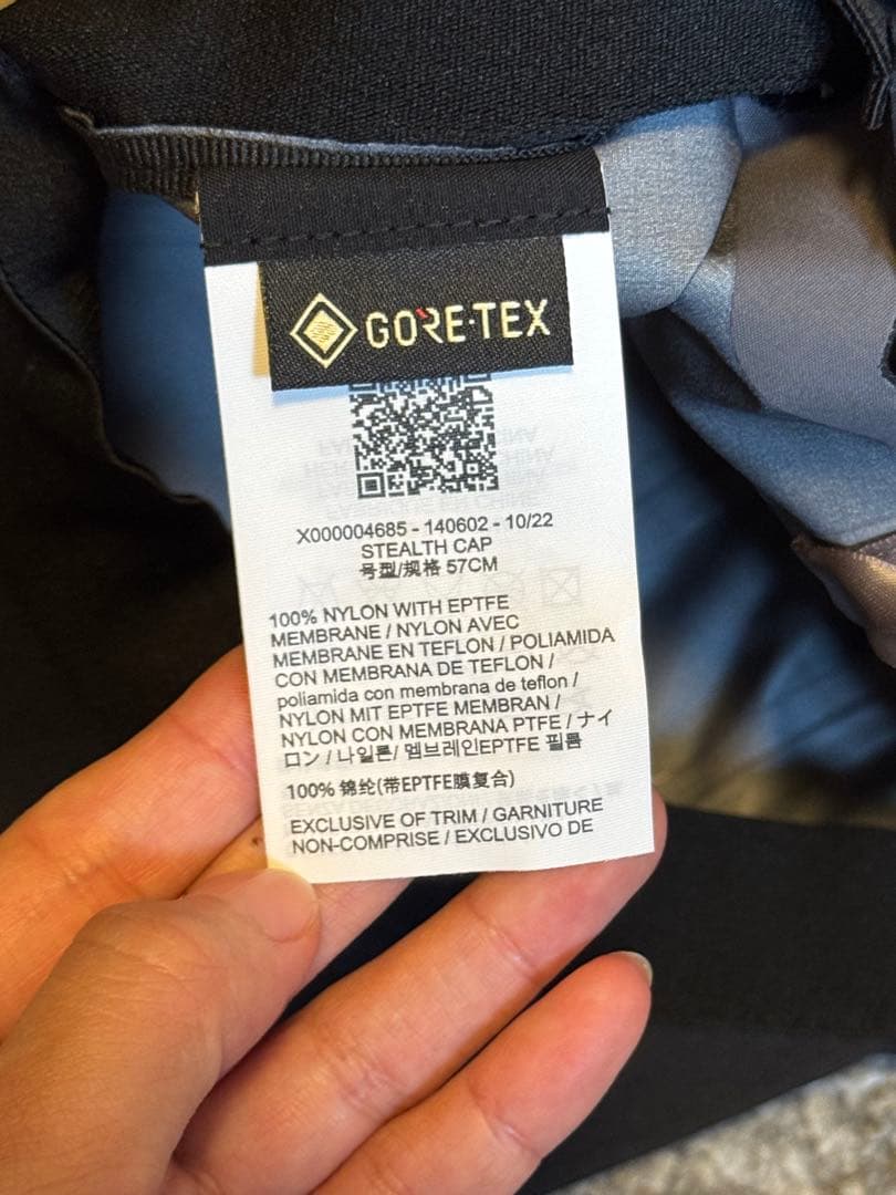 ARC’TERYX Stealth Cap ステルス キャップ ブラック 新品