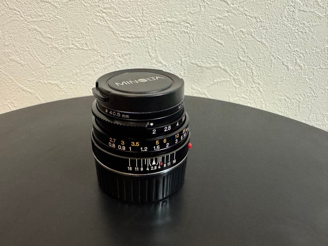 MINOLTA Rokkor 40mm f/2 レンズ