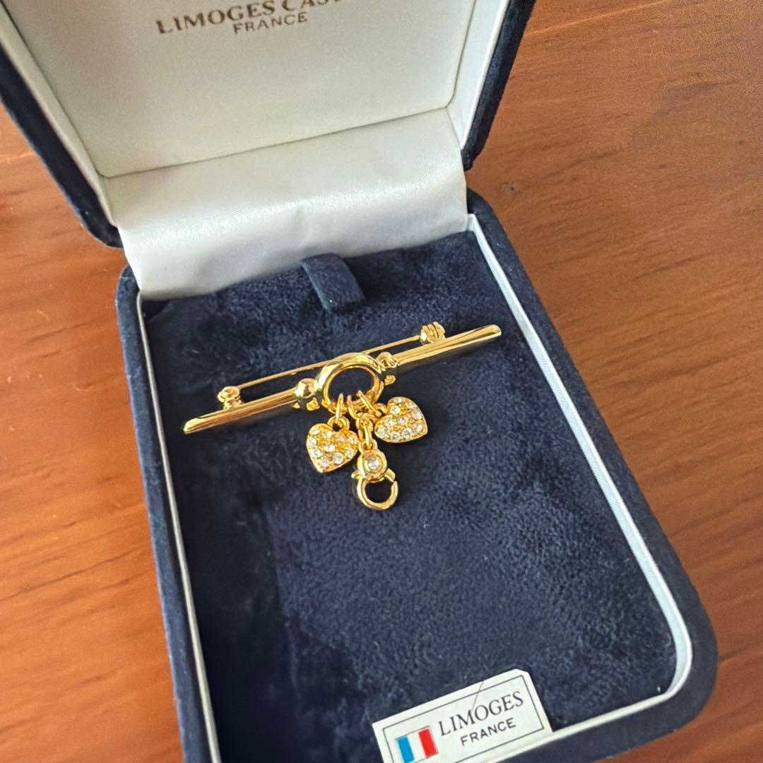 Limoges Castel ネックレスウォッチ & チャームセット