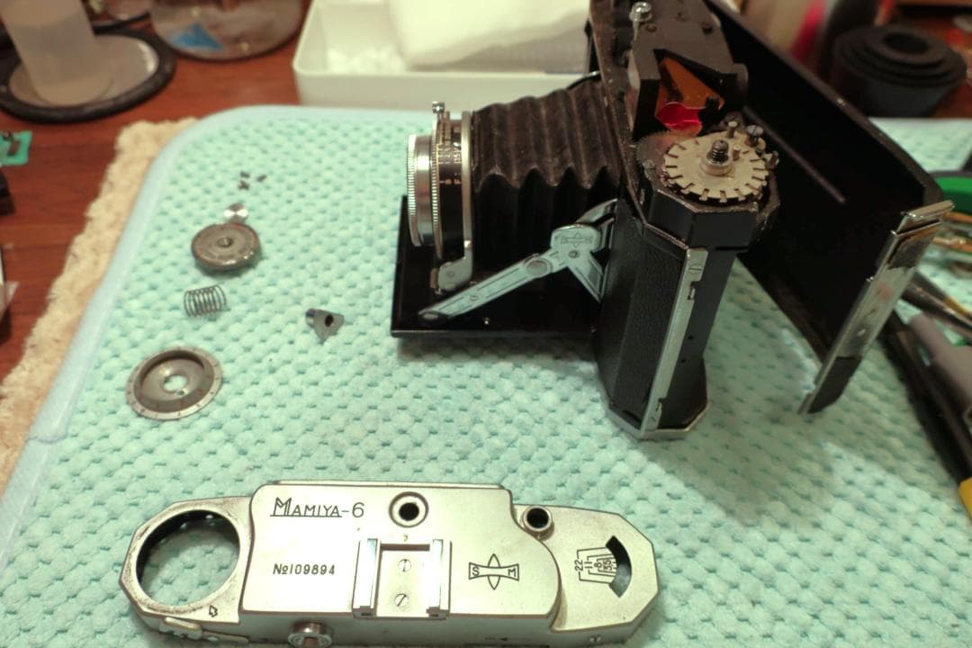 【整備済】 MAMIYA 6 V型 中判 蛇腹 カメラ ｜0023