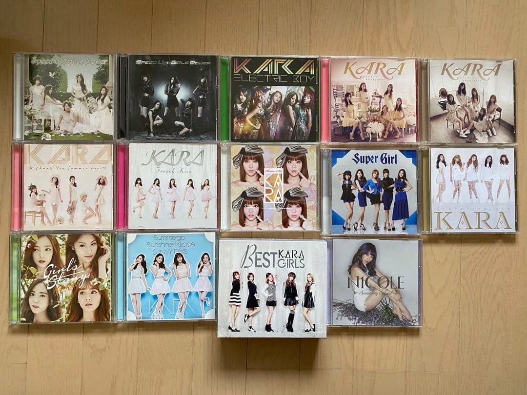 KARA CD+DVD 36点セット