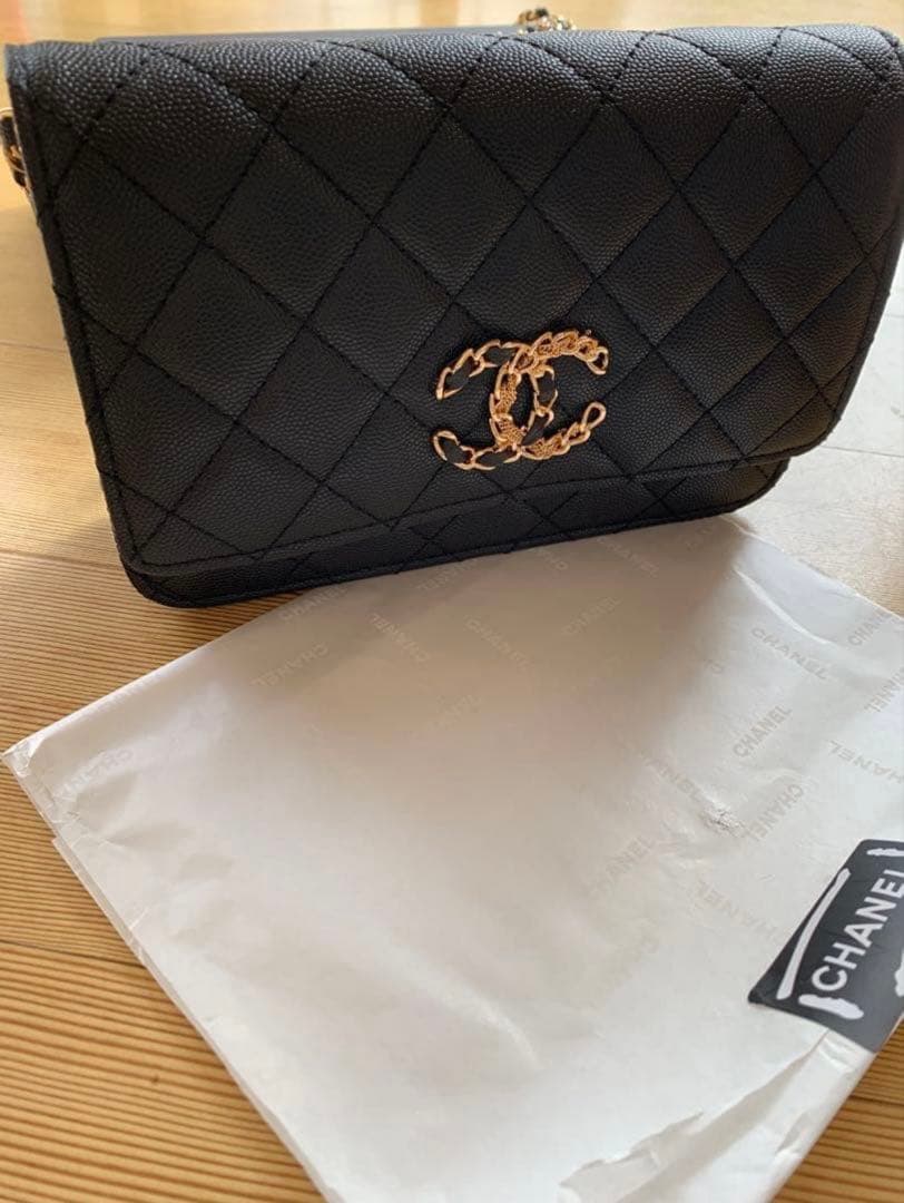 新品未使用 ショルダーバッグ シャネルロゴCHANELマーク ノベルティ 結婚式