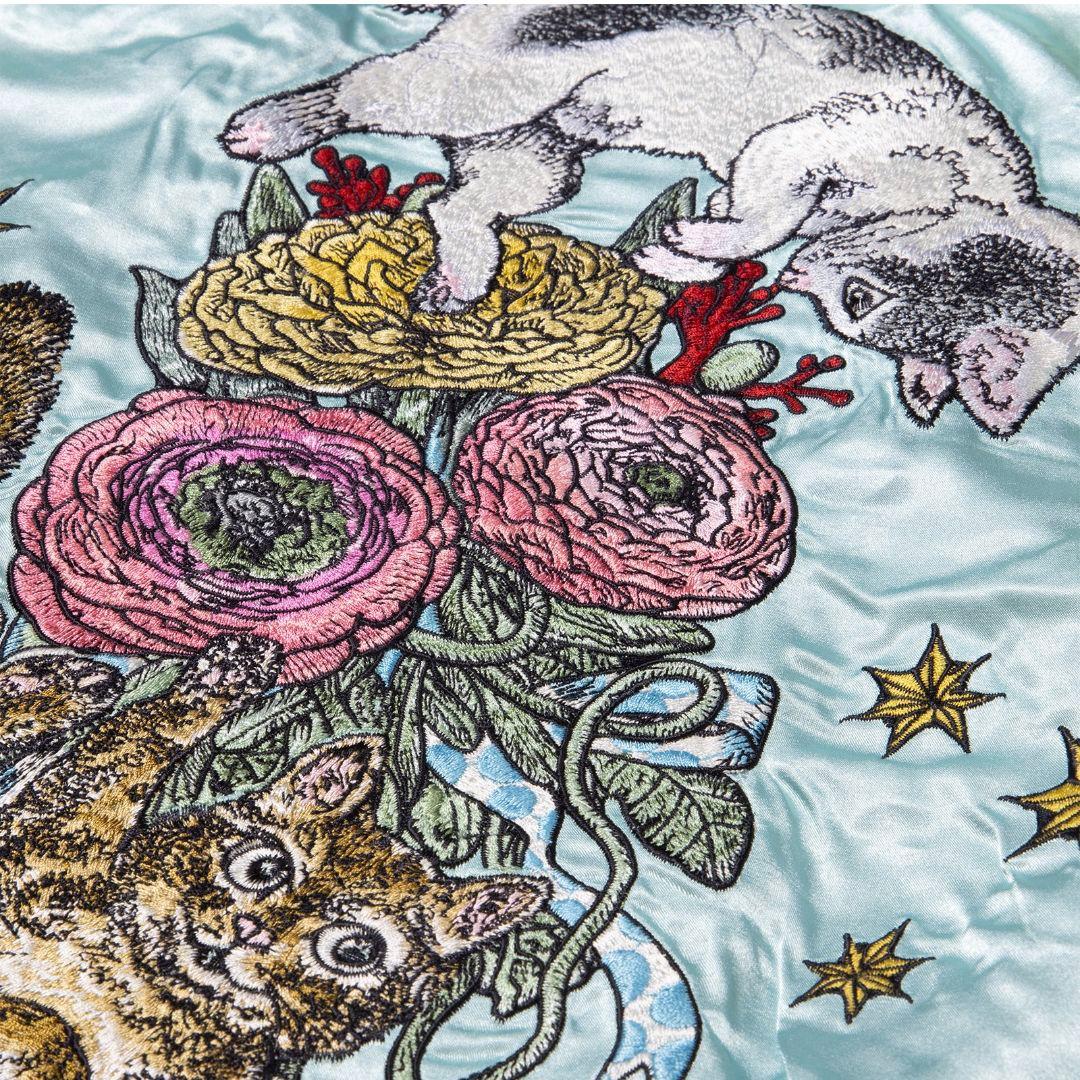 ヒグチユウコ ボリス雑貨店 スカジャン 月と太陽