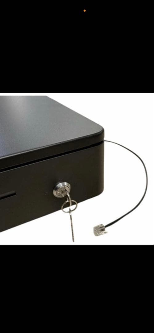 キャッシュドロア(黒） ５台　和信テック WS-330 コンパクト