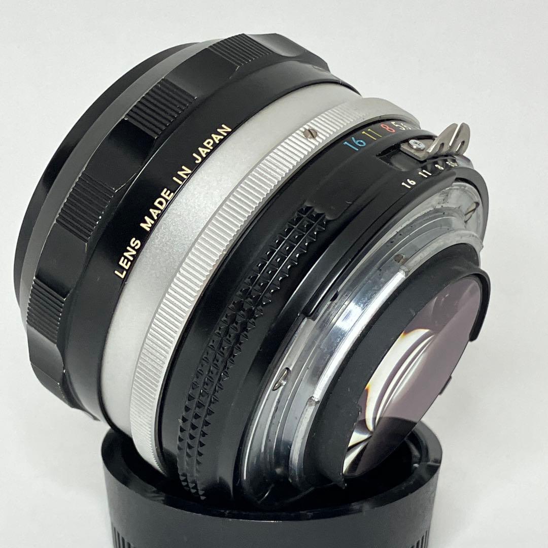 Nikkor-S.C 50mm f/1.4 AI改 単焦点レンズ、オールドレンズ