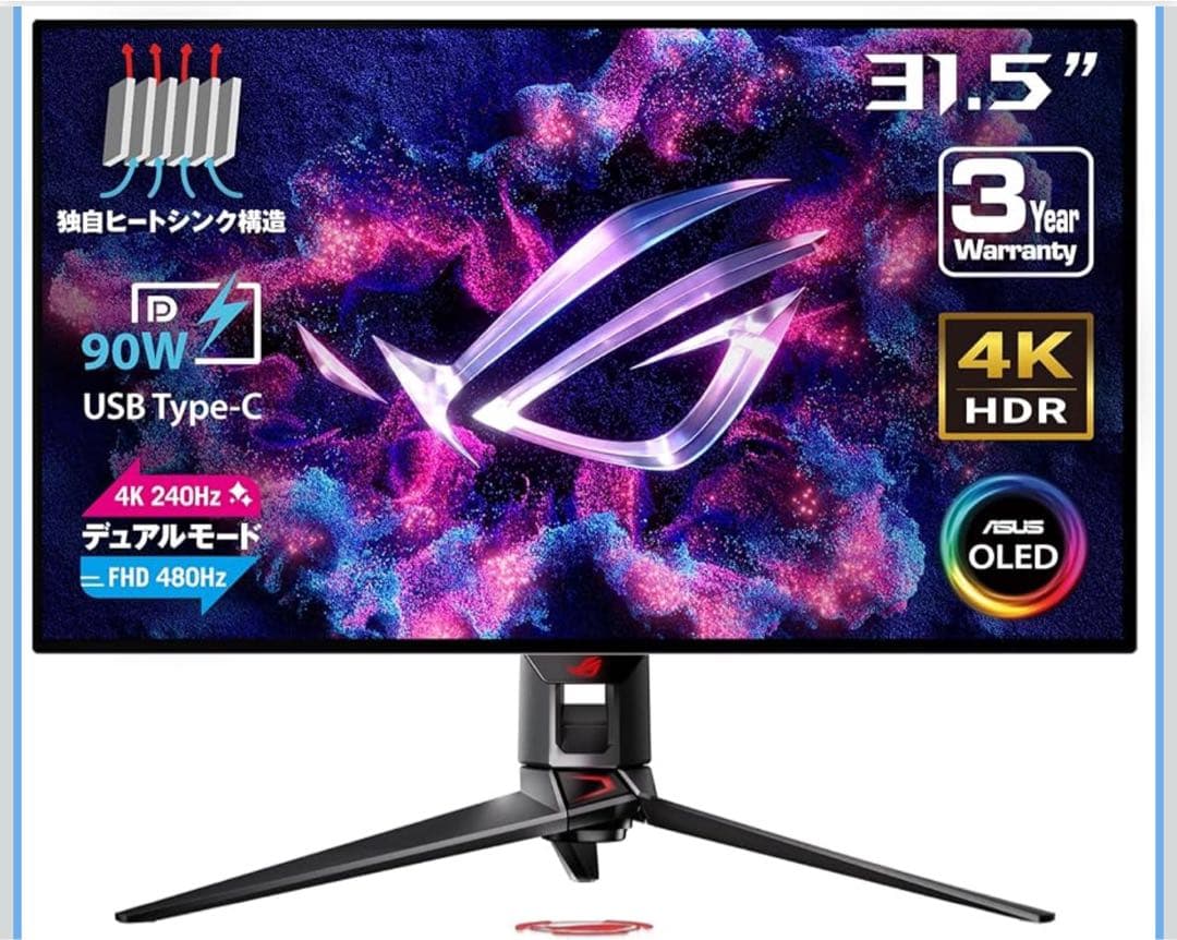 【GW最終値下げ】ROG SwiftOLED PG32UCDP 31.5(4K)