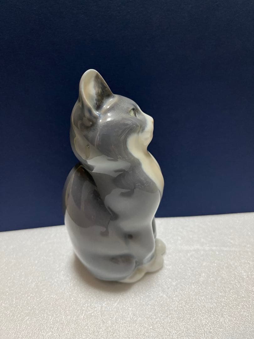 ロイヤルコペンハーゲン 猫の置物 1993 Sitting Cat