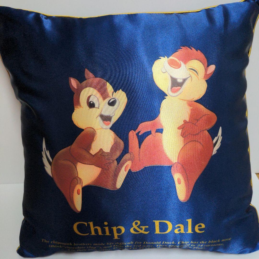 ディズニー　DISNEY　クッション　アリス・チップとデール　2点セット