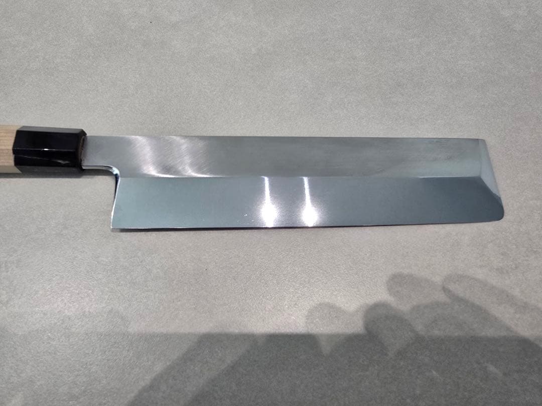 水野鍛錬所　関東型　薄刃　VG-10全鋼　210mm