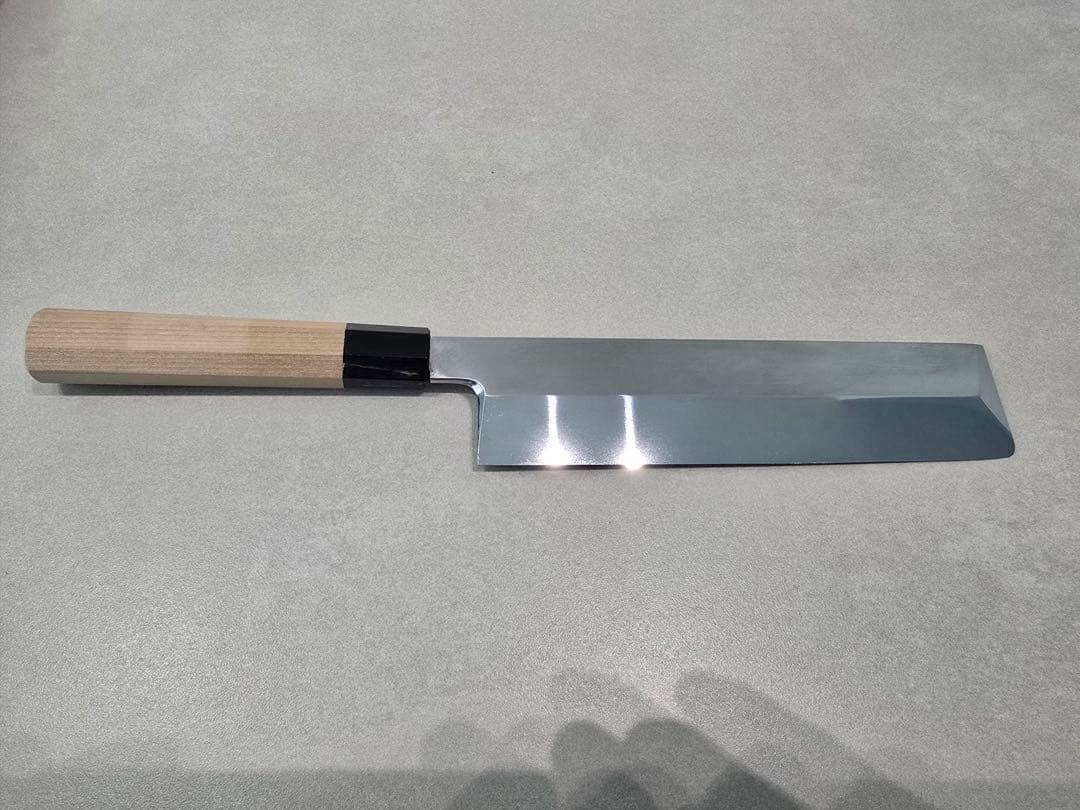 水野鍛錬所　関東型　薄刃　VG-10全鋼　210mm