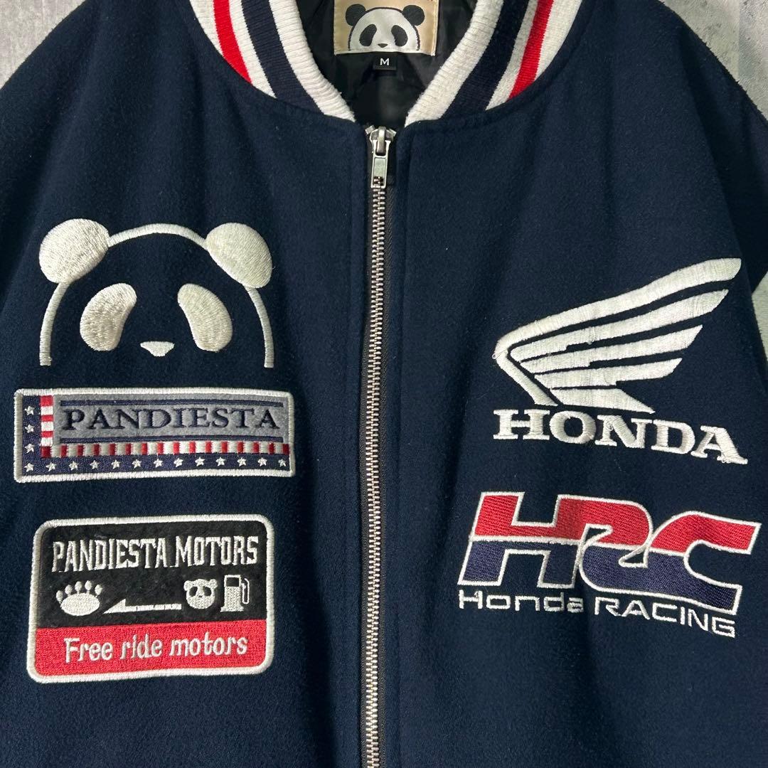 完売品 HONDA パンディエスタ コラボ スタジャン 刺繍