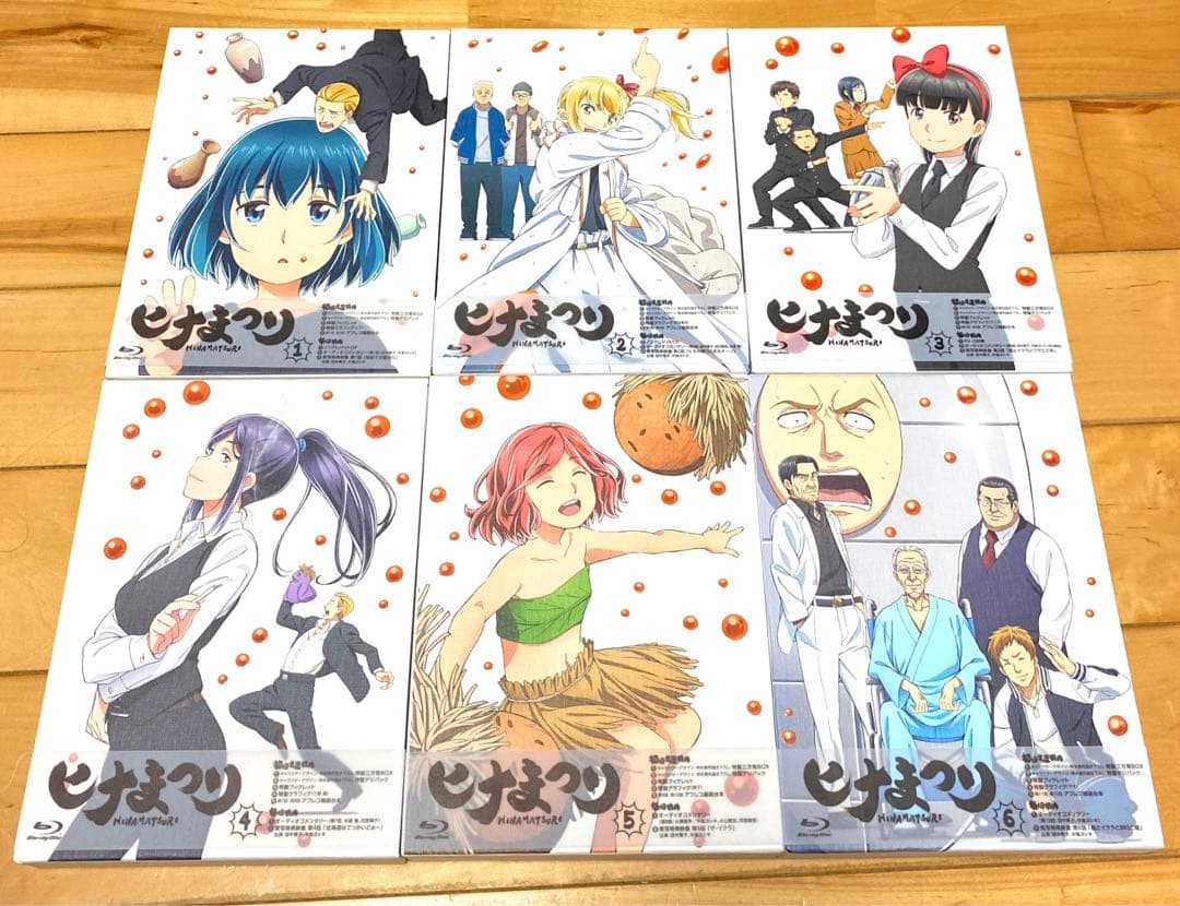 ヒナまつり 全6巻 Blu-ray 初回生産特典版