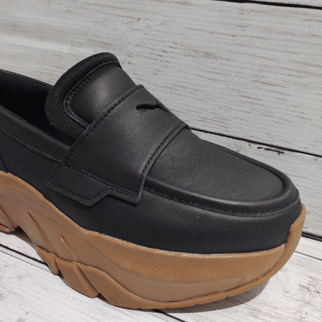 新品級✨PUMA LOAFYR WNS プーマ　ローファー　ブラック 23cm